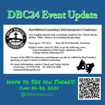 DBC24 Interpreter CEU Announcement